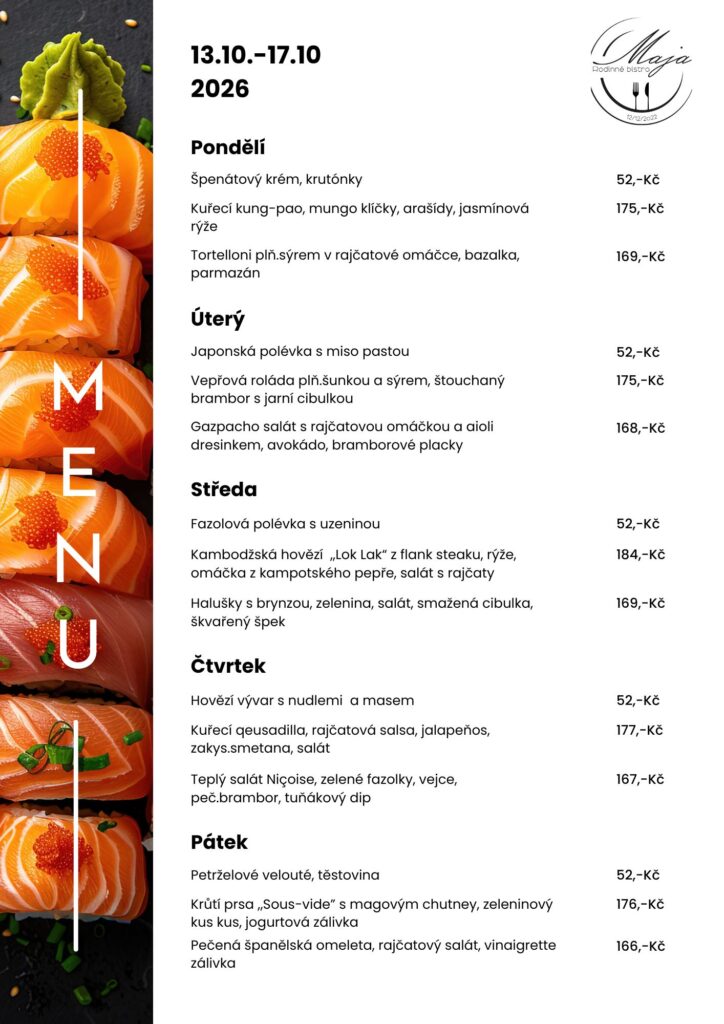 Tydenni menu 2 2